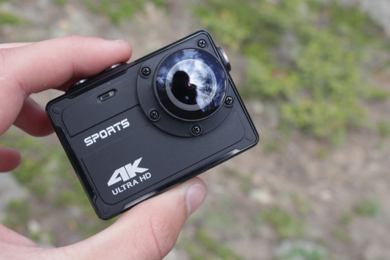 Inexpensive - black 4K Ultra HD Sports action camera