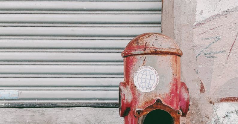 Rust Prevention - Old fire hydrant on street