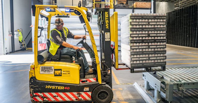 Storage - Person Using Forklift