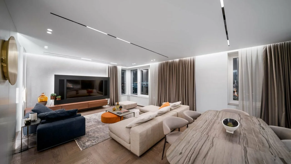 lighting in the living room